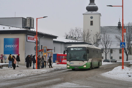 Frenštát p. R., u škol, leden 2026